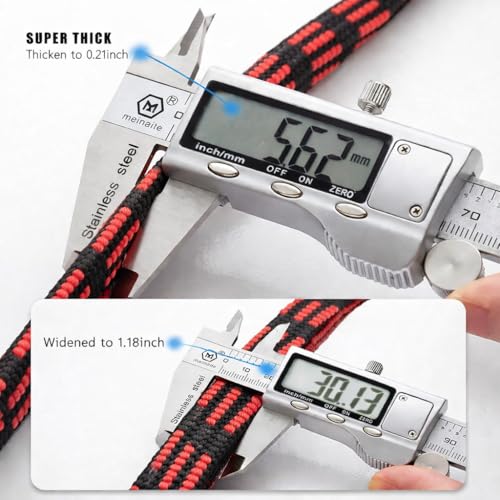 Image of Bungee Cord for Bike Luggage, Suit Cases & Car Luggage | Adjustable Length Bike Rope for Luggage with High Elasticity & Strength (Red)