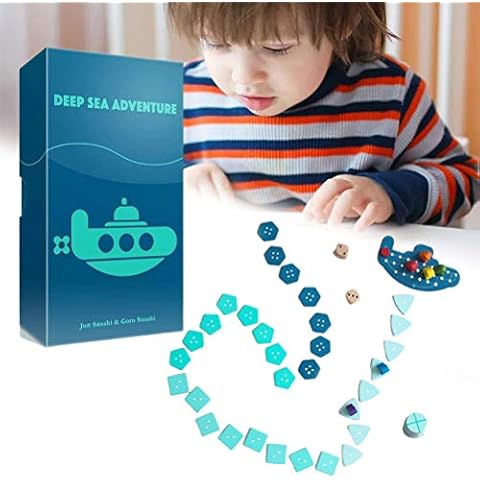 English Version Deep Sea Adventure Game Deep Sea Adventure Board Game Funny Cards Party Games Party Games Cover
