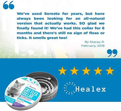 healex cat flea collar