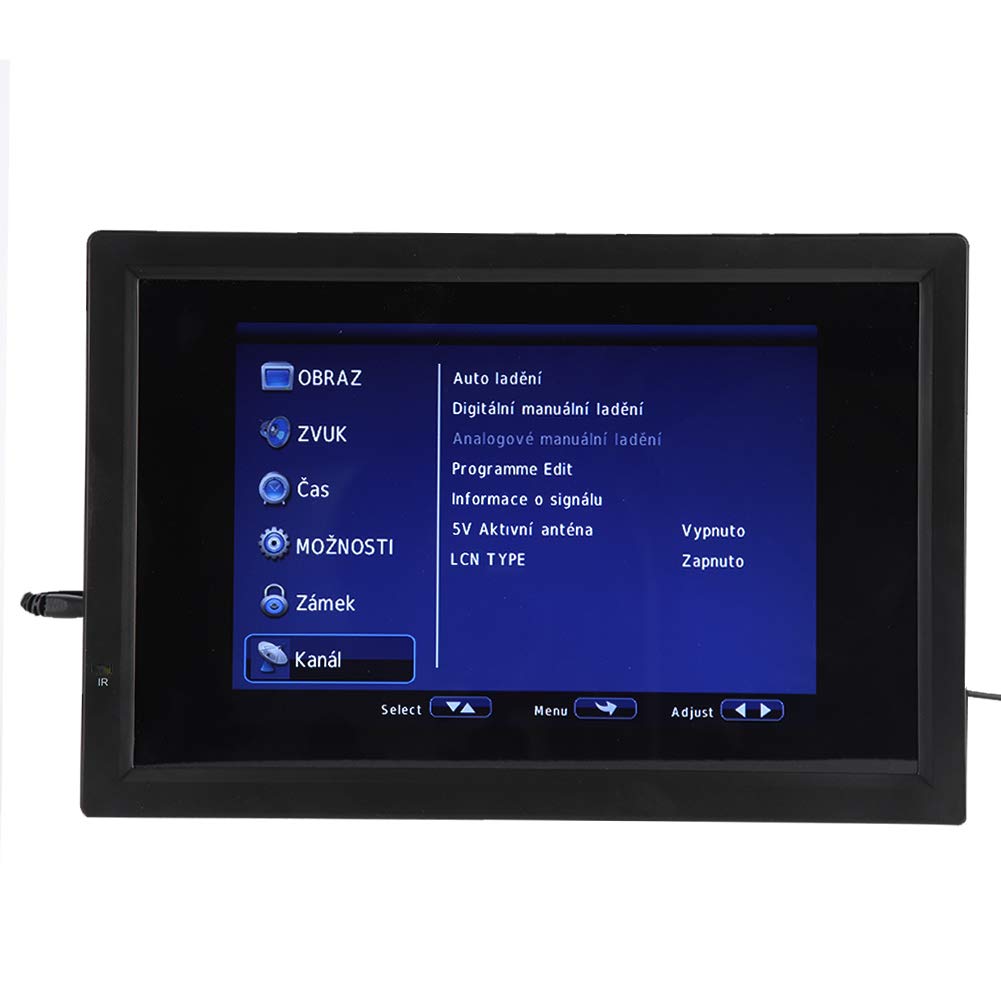 Portable Numérique 14 Pouces LED TV Rechargeable - Écran LCD, Enregistreur HD 1080P, Analogique/Numérique Avec Ports USB, HDMI, VGA