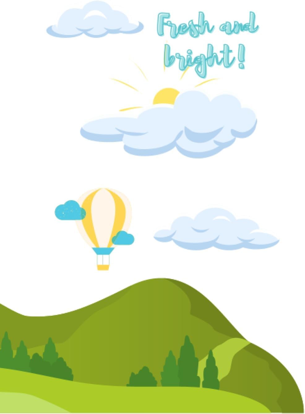 Fresh and bright!: for your bright day.