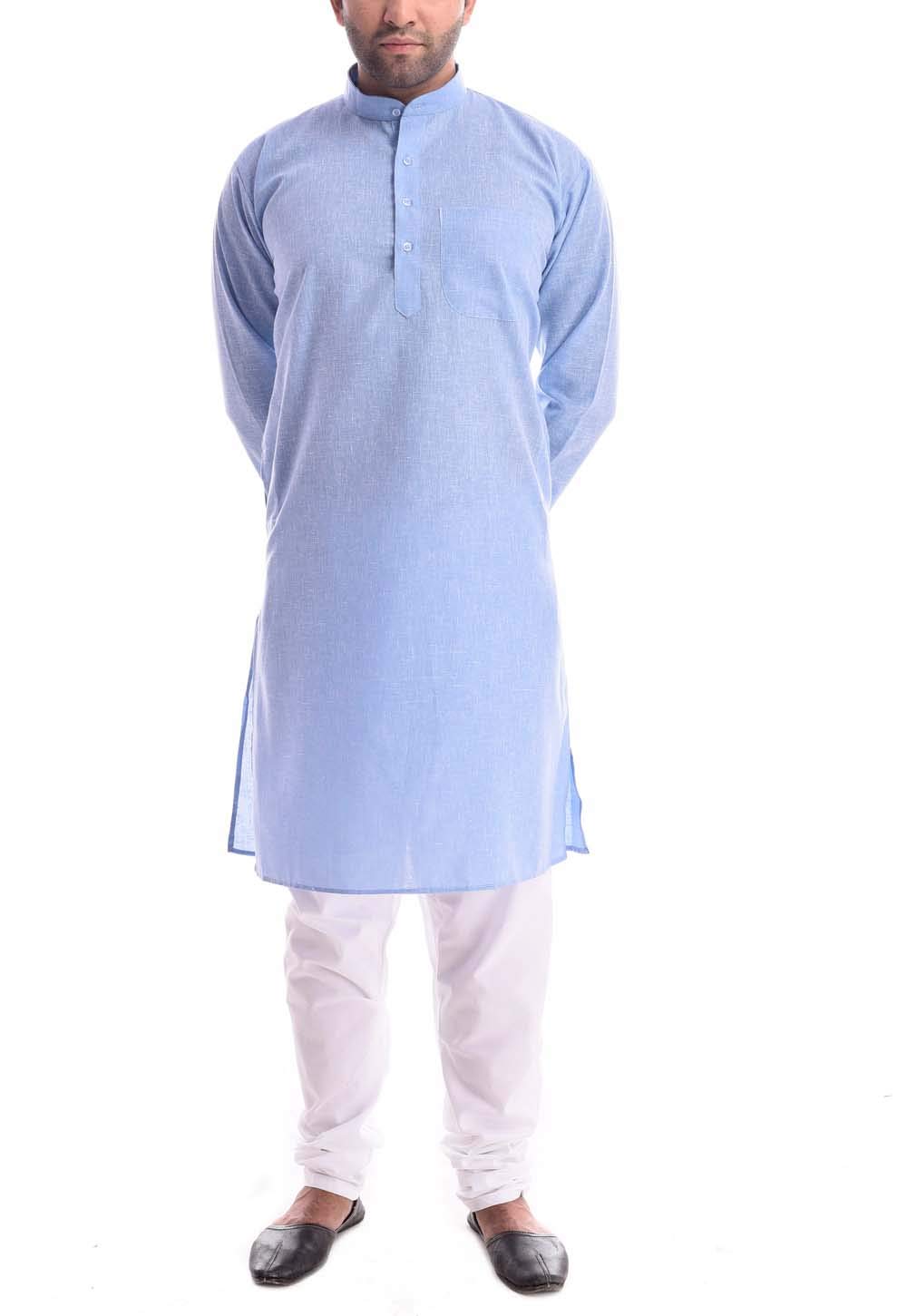 royal kurta Mens Cotton Kurta Pyjama-picture-18