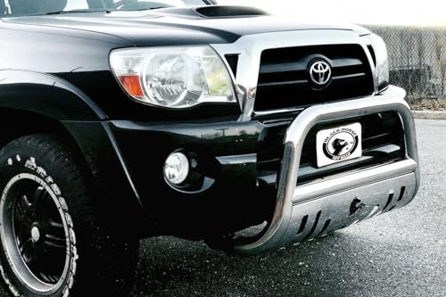 Image of Black Horse Bull Bar Skid Plate Stainless Steel Compatible with 2017-2022 Honda CR-V-BB150505-SP