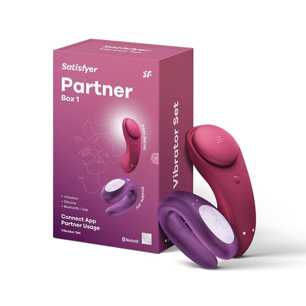 Amazon.com: Satisfyer Partner Box 1 Vibrator Sex Toy | Adult Toys for Women  | Set + INKL. Apptoys | Vibrating Sexual Pleasure Device | Stimulation  Vibrators | Female Wellness Tools | Woman Sextoy : Health & Household