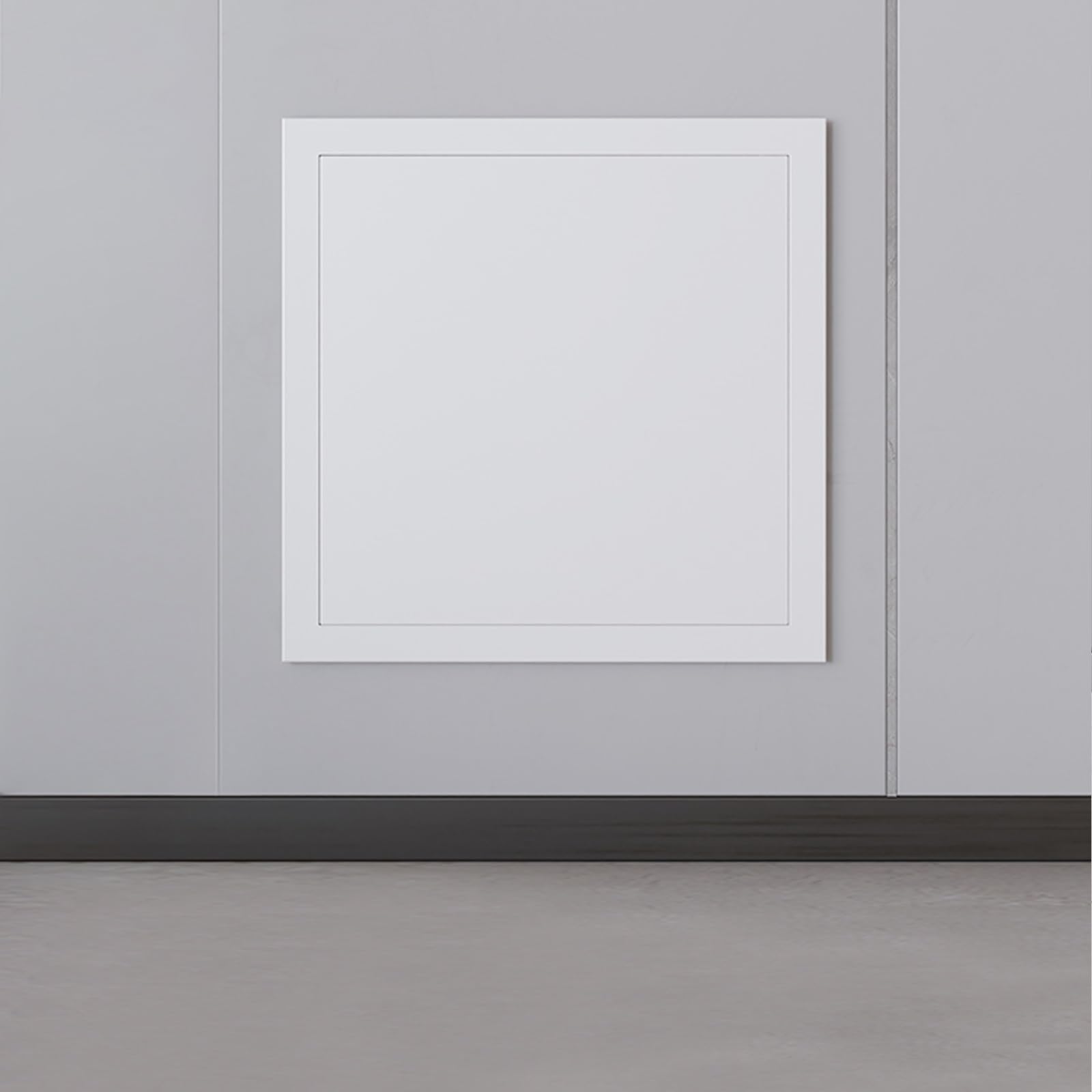 klapa dostępowa, Ściana sufitowa z płyt kartonowo-gipsowych ukrytym zatrzaskiem sprężynowym - wiele rozmiarów(300x300mm)