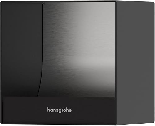 Miniatura 3 de hansgrohe XtraStoris 56065700 - Soporte para papel higiénico empotrable original, 6 x 6 x 5.5 pulgadas, color blanco mate
