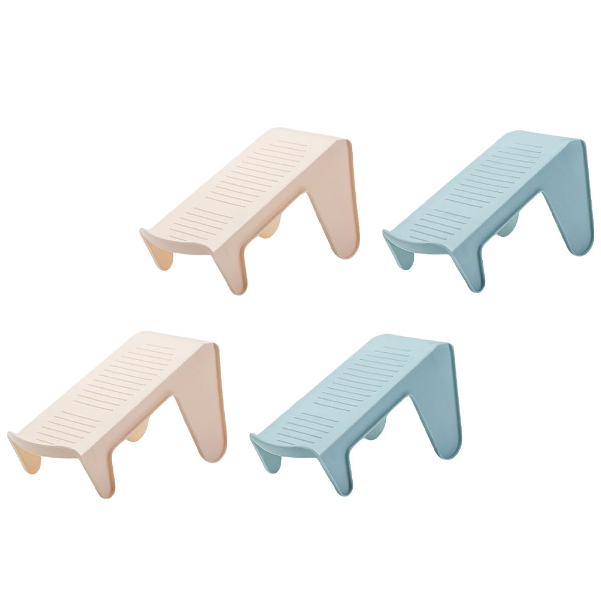 Estante para zapatos azul MAGICLULU de plástico PP ligero para pasillo