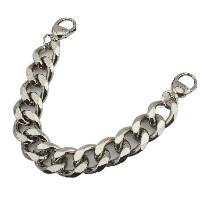Correas para bolsos livianas que eliminan el peso en el hombro con cadena de aluminio chic