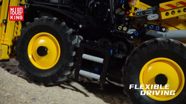 Amazon.com: Mould King 17036 Excavator and Bulldozer 2 in 1, RC