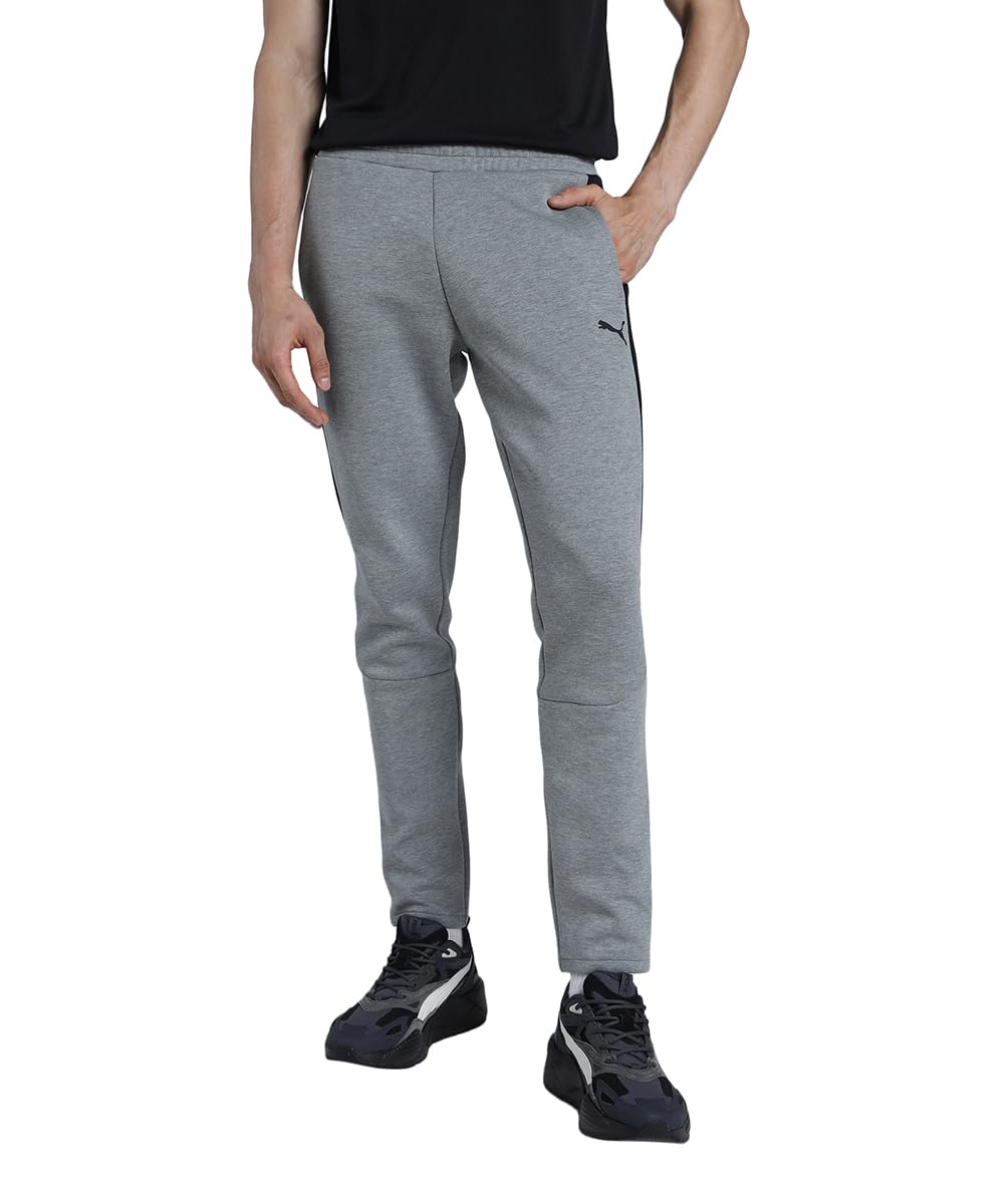 puma Men's Slim Casual Pants (631533_Medium Gray Heather-picture-45