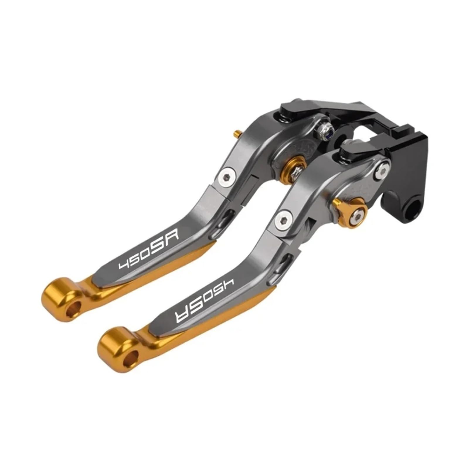 ALINNG Clutch Brake Lever Handle Motorcycle Accessories for CF&Moto 450SR 450SS 450SRS 2022- Clutch Lever Brake Set Adjustable Folding Handle Levers