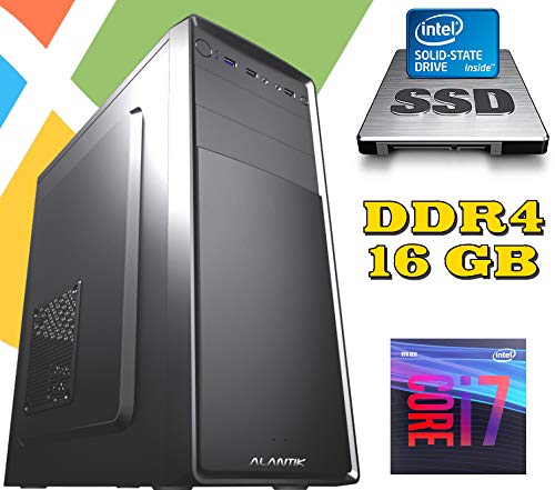 PC DESKTOP FISSO AGM Intel i7-9700 / RAM 16GB DDR4 / SSD 480GB / MASTERIZZATORE / LICENZA WINDOWS 10 / wi-fi