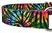 Country Brook Petz - Tie Dye Stripes Martingale Dog Collar - Groovy Collection Featuring Far Out Designs (5/8 Inch, Small)