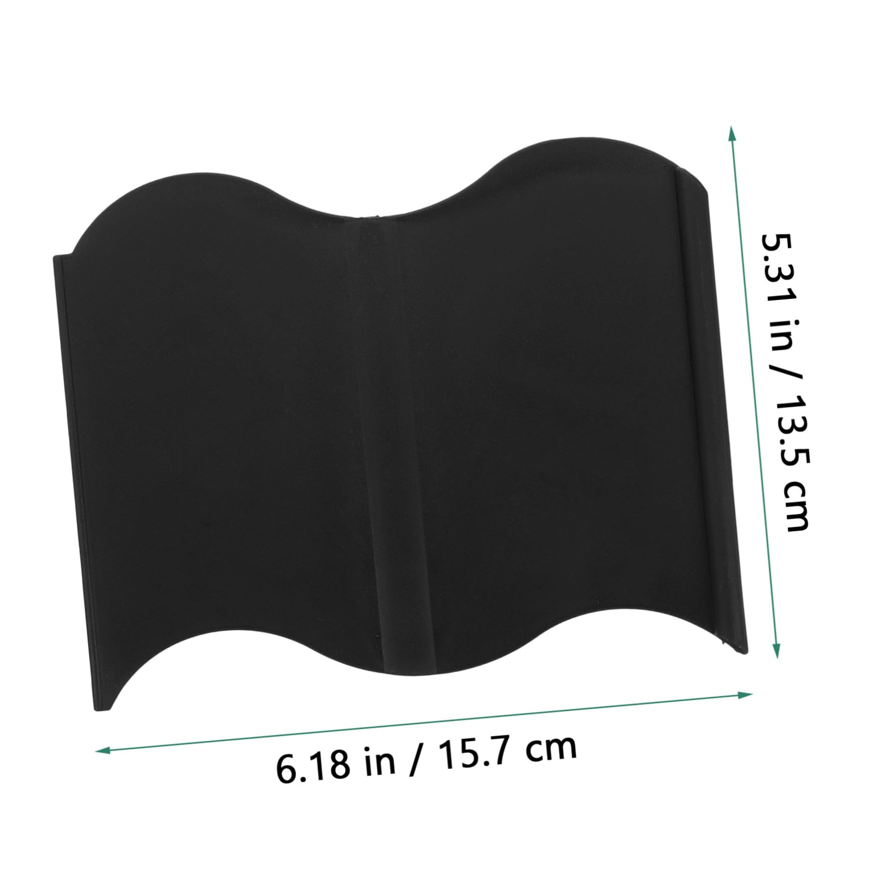 Borde de plástico negro entrelazado para valla de jardín, material de polipropileno resistente a la intemperie para una fácil instalación, perfecto para paisajismo de patios y macizos de flores