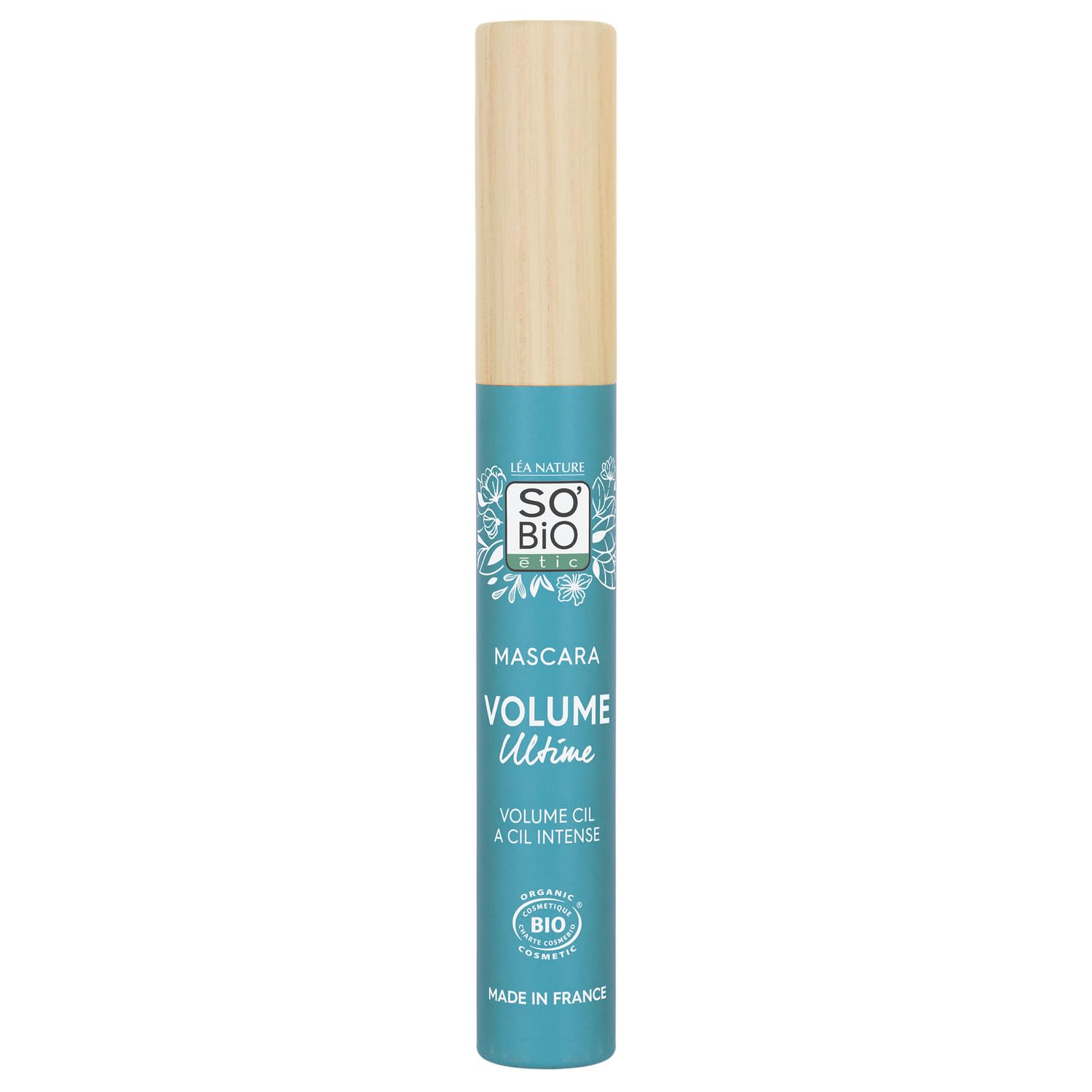SO'BIO ÉTIC Mascara Volume Noir Bio Ultime - 8 ml - Effet cils à cils intense - Certifié COSMOS ORGANIC - Fabriqué en France - Lot de 2