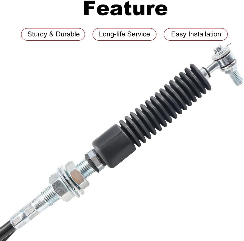 7082498 Gear Shift Shifter Cable Compatible with Polaris Ranger XP 1000 2018 2019 2020 2021 2022 2023, 2020-2023 Polaris Ranger 1000 Replacement for 7082376 7082285