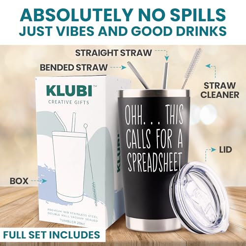 Klubiohthiscallsforaspreadsheetmug20ozfunnyaccountantmugperfectforexcelloverscpagifts Urban Country Home Decor Klubi oh this calls for a spreadsheet mug 20oz funny accountant mug perfect for excel lovers cpa gifts urban country home decor