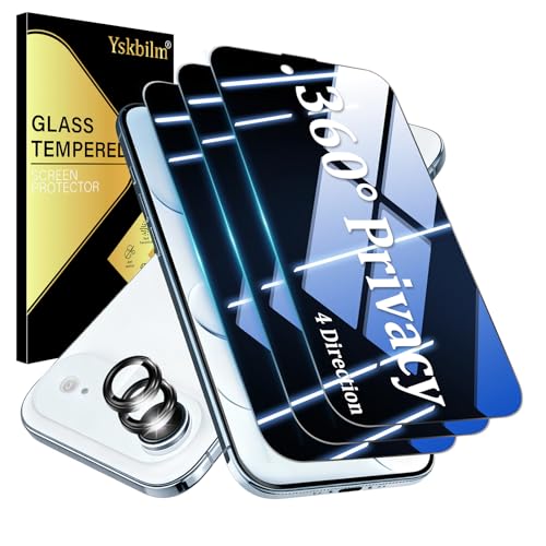 Anti-espion iPhone 17 Air film écran incassable pour bloquer les regards