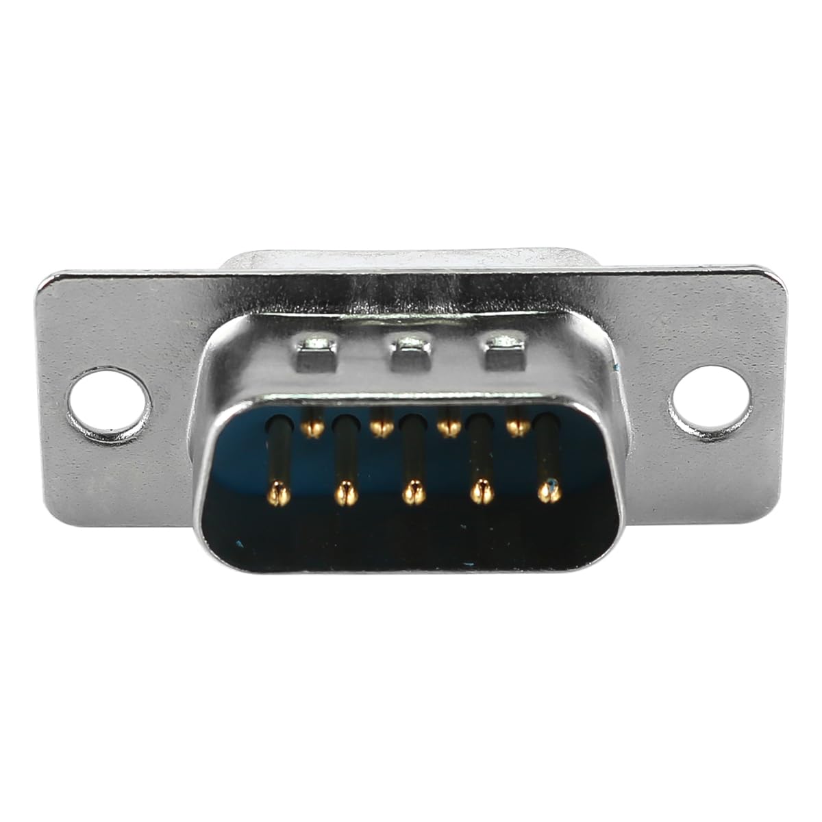 10 Pares de Conectores de Soldadura DB9, Adaptador D-Sub de 9 Pines para Puerto Serie DB9 Paralelo RS232 con Cubierta de plástico (10 machos, 10 Hembras y 20 Conectores).