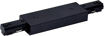 Nora Track Light NT-312B - Black - I-Connector - Single Circuit - Compatible with Halo Track