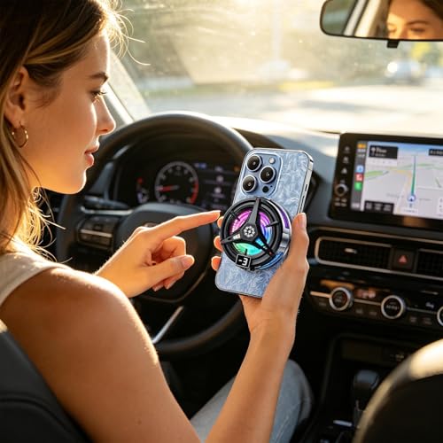Enfriador de móvil con control térmico y luces RGB para smartphone 2