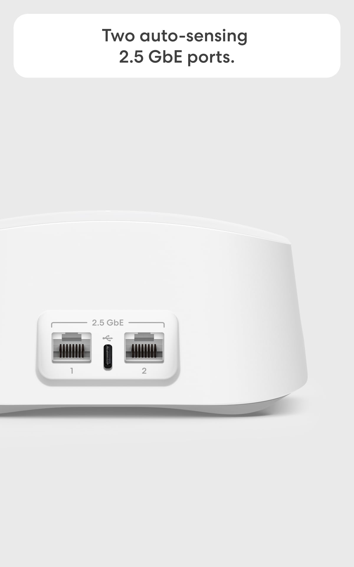 Amazon eero 7 dual-band mesh Wi-Fi 7 router (newest model) - Supports internet plans up to 2.5 Gbps, Coverage up to 2,000 sq. ft., 1-pack - 3
