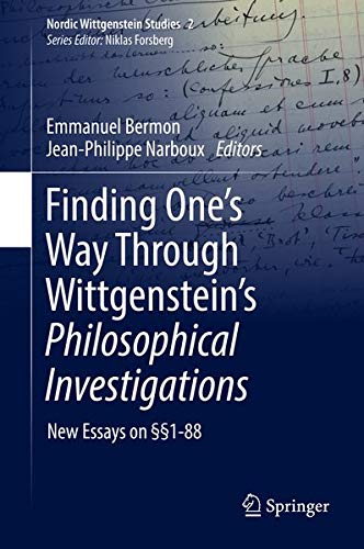 Buy Finding One’s Way Through Wittgenstein’s Philosophical Investigations — BookShops.in