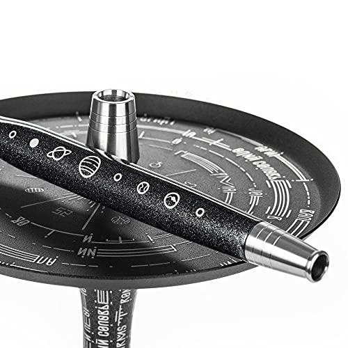 Shisha Alpha Hookah X SS-Stratos with Glass Base | Russian | Russische wasserpfeifen | Kohleteller | Tauchrohr… – Bild 5