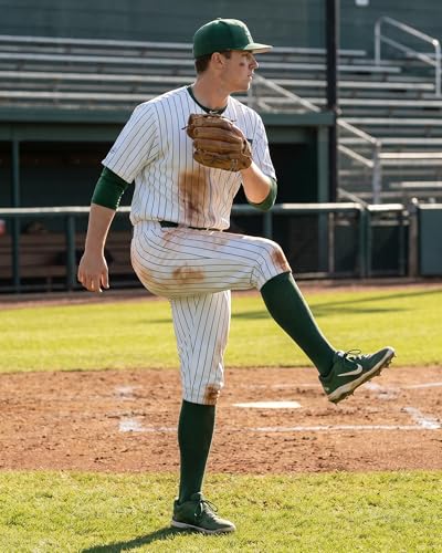 Image of Panitay 2 Pairs Over The Knee Baseball Socks High Football Softball Socks Sport Extra Long for Boys Girls Youth Women Men