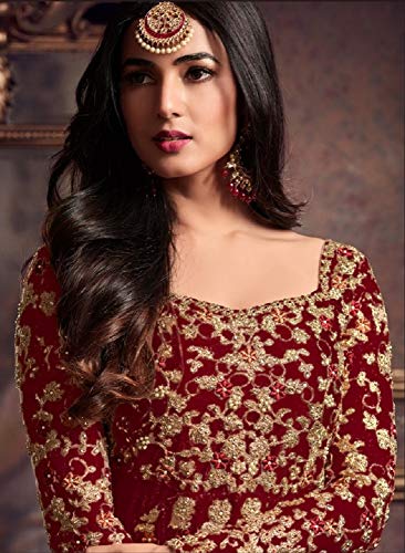 Fashion Ready to Wear Bollywood Style Party Wear Wedding Wear embroidered Long Anarkali Suit For Women2