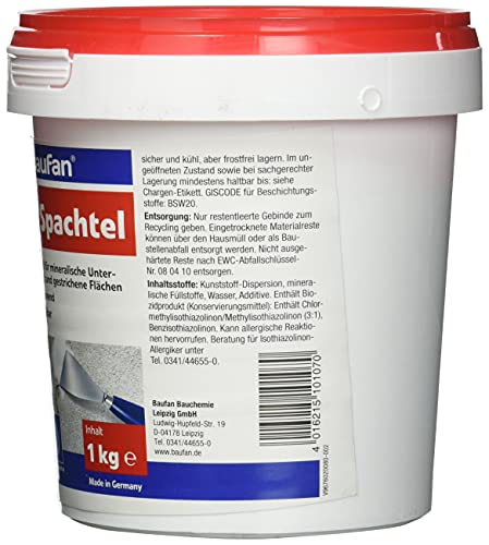 Baufan Allesspatel (fijne spatel), 1 kg - Afbeelding 4