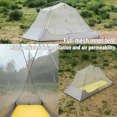 Carpa Naturehike Star Trail EXT para 1 o 2 personas ultraligera miniatura 6