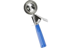 Tiger Chef Blue 2 oz Ice Cream Scoop Disher NSF Certified