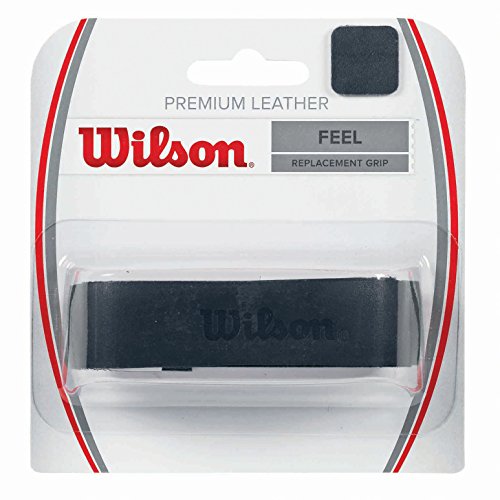 WILSON Leather Tennis Grip - Black One Size (WRZ470300)