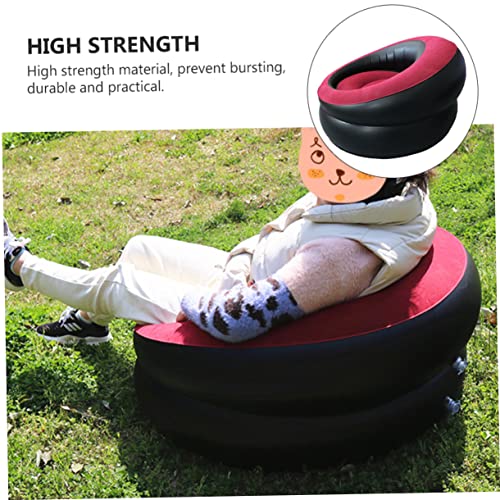 Sofá inflable de PVC plegable asiento portátil para oficina 3