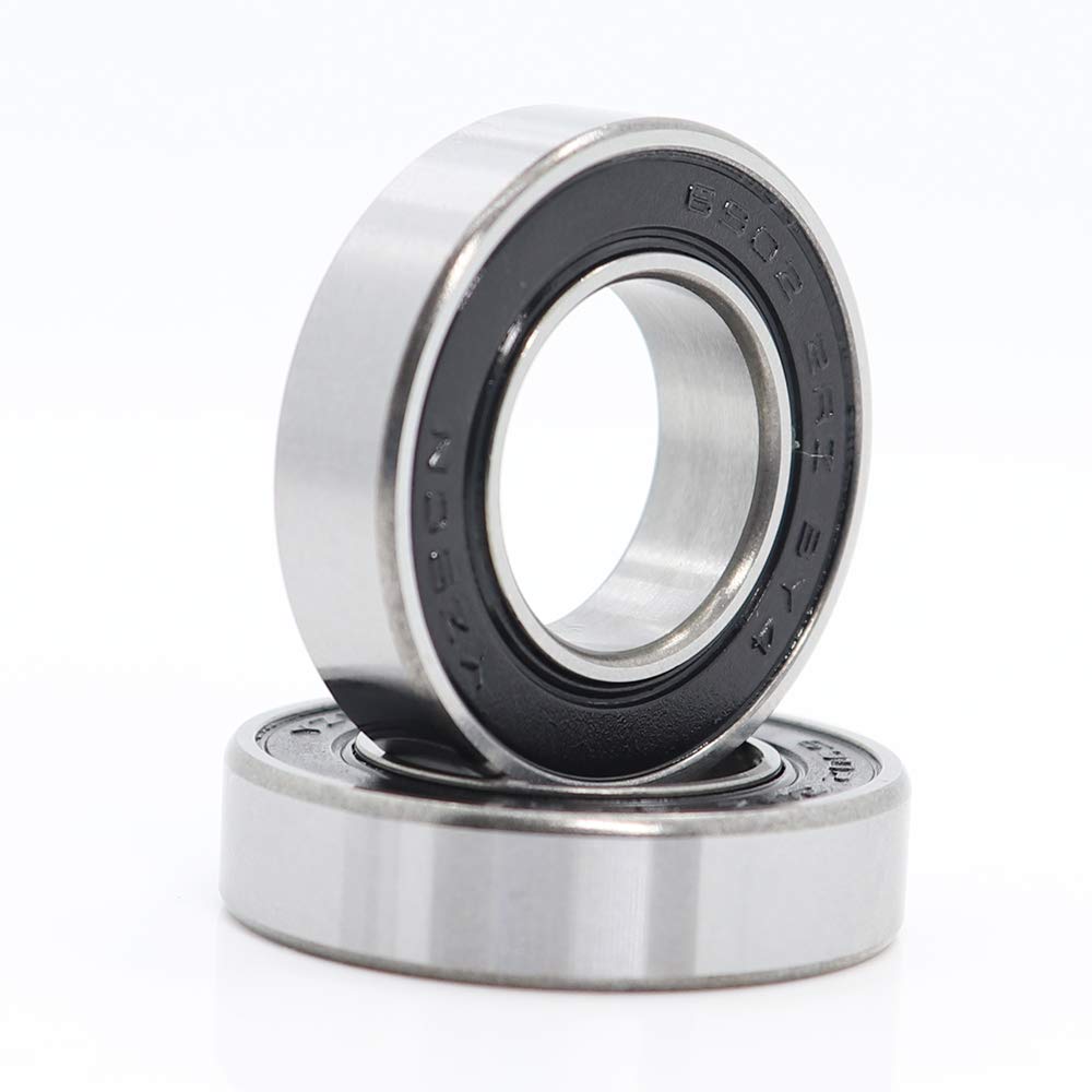 6902RS Bike Hub Bearing, 15x28x7mm Wheel Ball Bearings, Pick of 6Pcs