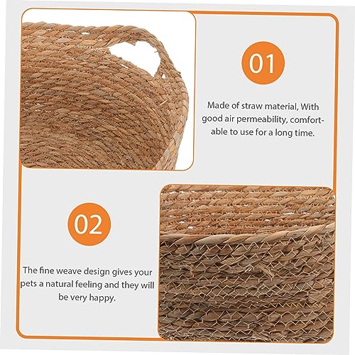 Toddmomy Cama Para Animais De Estimação Cama De Dormir Para Gatos Ninho De Dormir Para Animais De Es