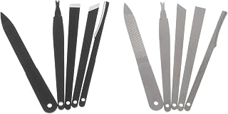 VICASKY 5-Piece Pedicure Tool Set Dead Skin Trimmers Professional Nail Care Kit for Foot Scraping and Rubbing for Home and Salon Use