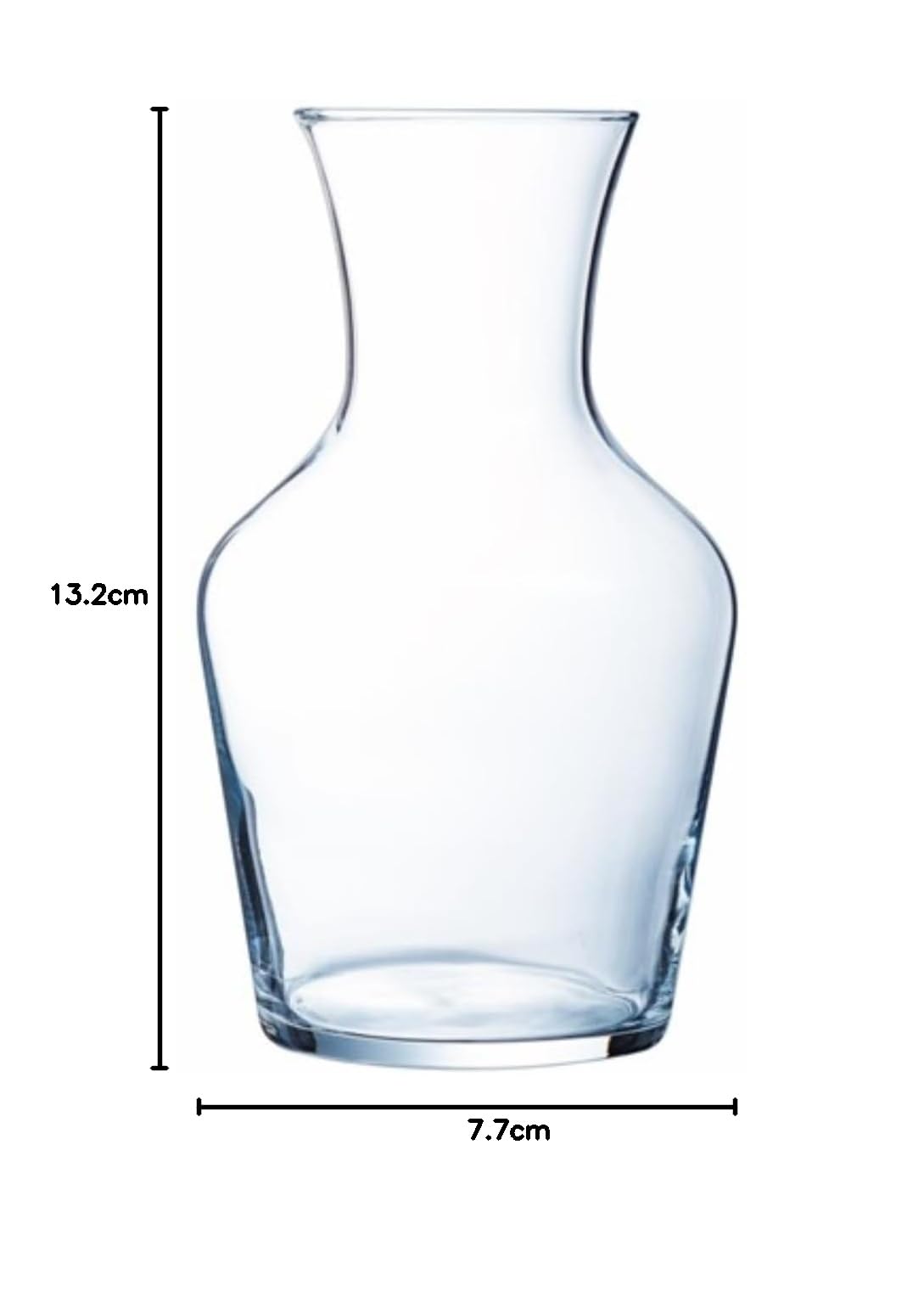 Vin Jarras (8.8 oz/250 ml) – Juego de 12 | Decantadores de Vin, jarras de vidrio, jarras de vino