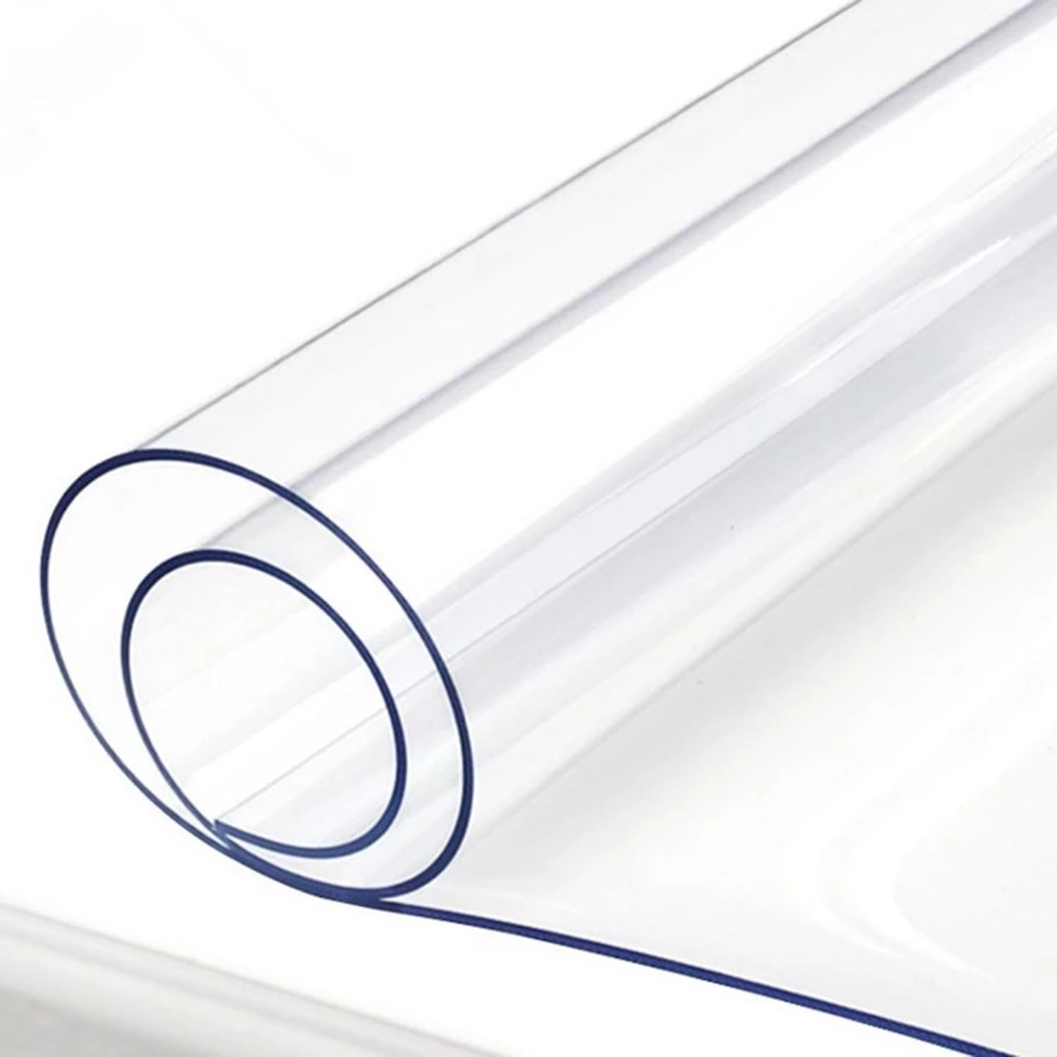 Office Desk Chair Mat Clear PVC Table Protector Cover Pad Transparent Carpet Floor Protector Mat Anti Scratch Table