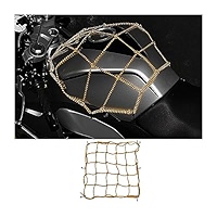 15.7"x15.7" 2Pack Bungee Net Motorcycle, Made Of Latex Heavy Duty Bungee Net Stretches 33 X33 Luggage Thicken Netting With3 X3 Small Mesh 6 Adjustable Met - View #6