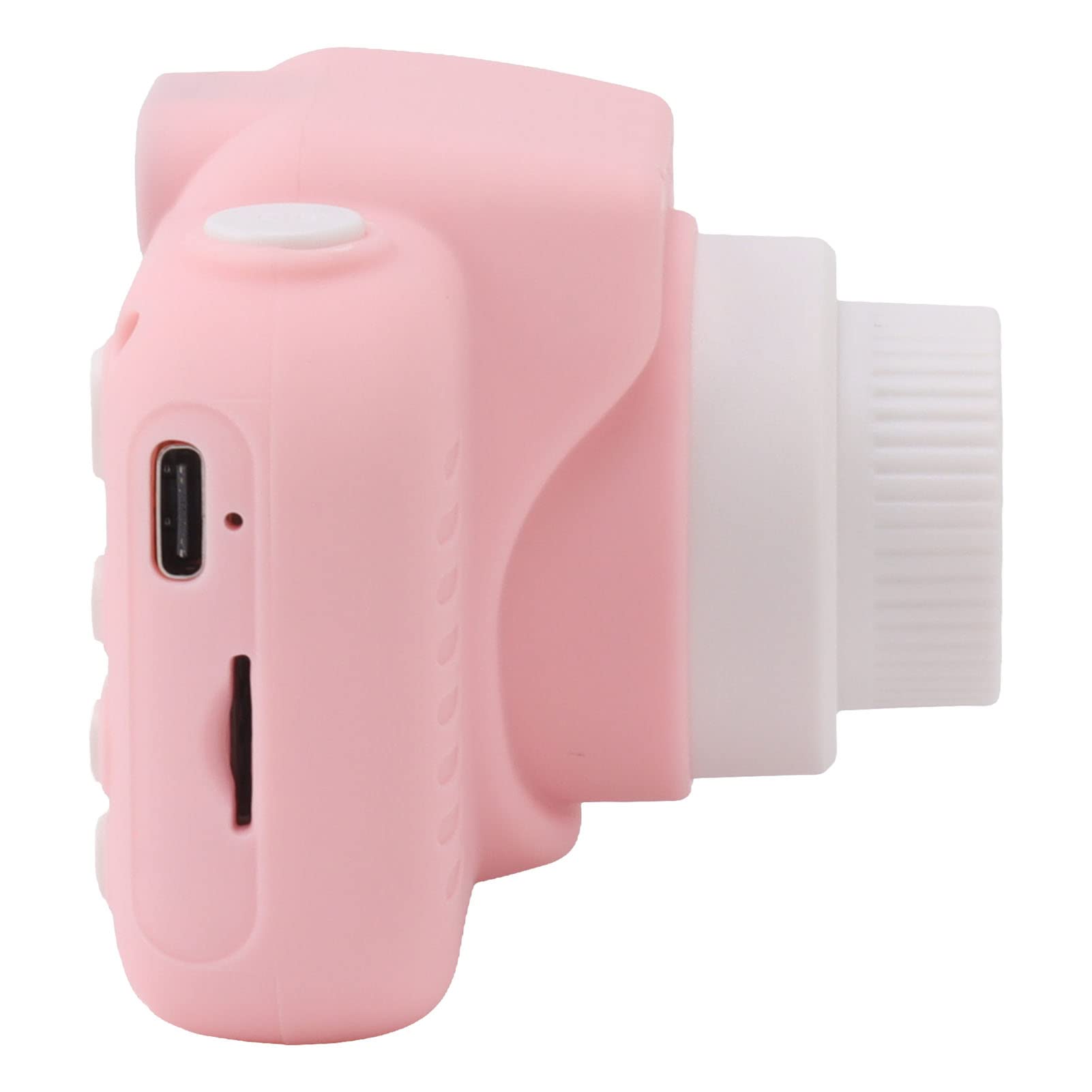 Kids Digital Camera, 8X Zoom 1080P Camcorder Toy Dual Lens High Definition for Travel (Pink)-image-47