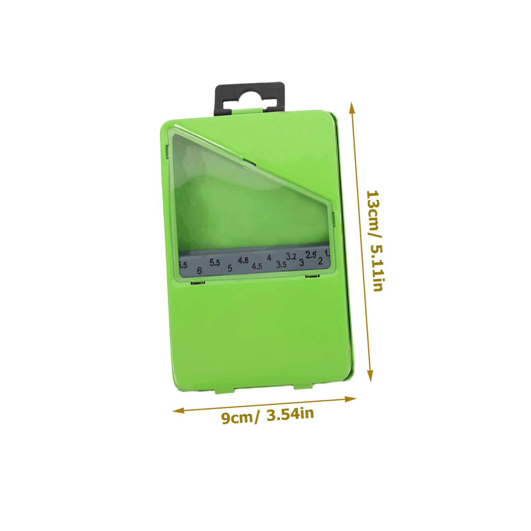 UKCOCO 5juegos Brocas De Alta Para Metal y Acero Compatible Taladros Eléctricos Almacenamiento Caja Para y Taller
