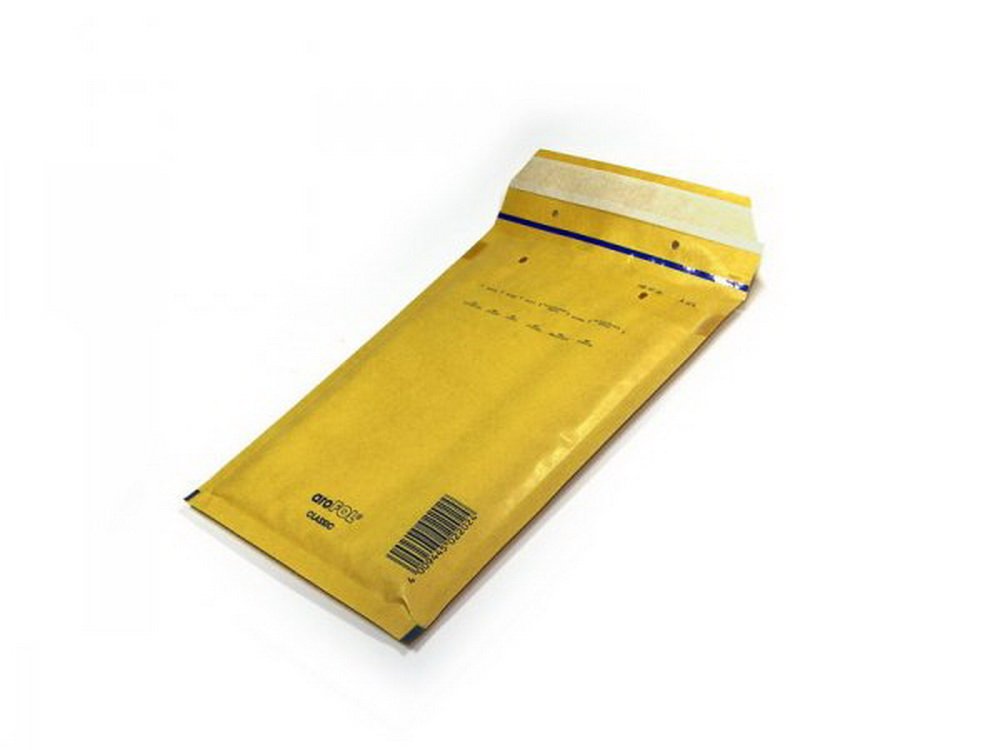 Arofol 2FVAF000010 koperty bąbelkowe numer 10, 50 sztuk, 350 x 470 mm, złotożółty/brązowy