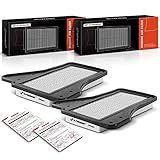 A-Premium 2-PC Engine Air Filter Compatible with Chrysler Pacifica 2004 2005 2006 2007 2008