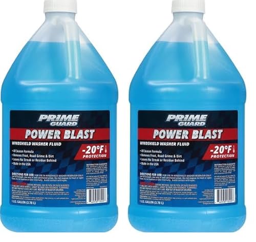 Power Blast -20F Windshield Washer Fluid (1 gallon) Pack of 2