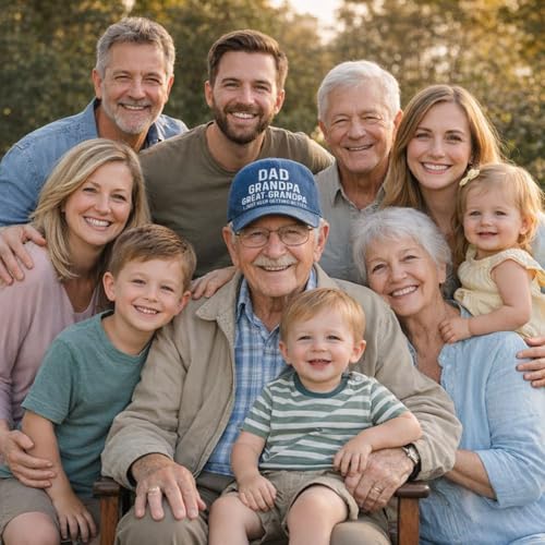 Image of Philysonic Great Grandpa Hat-Grandpa Baseball Cap Great Grandpa Gifts