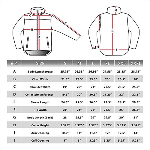 Condor Micro Fleece Jacket (Black, Large) #TOP1