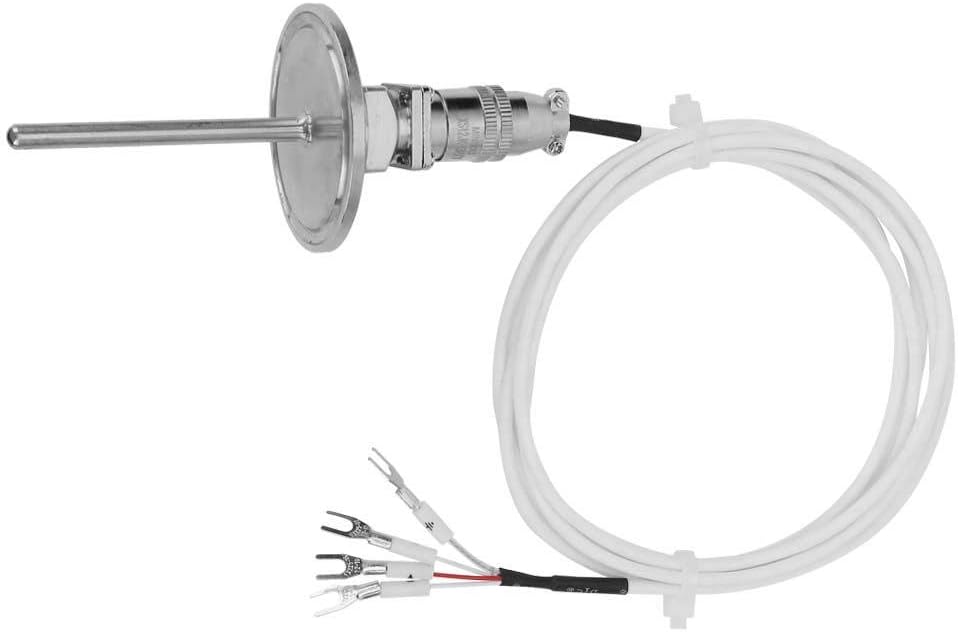 Temperature Sensor, RTD PT100 Input Temperature Sensor Waterproof Temperature Probes for Clamp Connection System