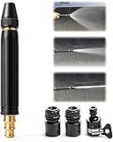 Home High-Pressure Car Wash Water Gun, 2026 Upgraded Car Wash Water Gun Garden Hose Sprayer, Adjustable Spray Patterns, for Watering Plants and Vegetables, and Car Washing
